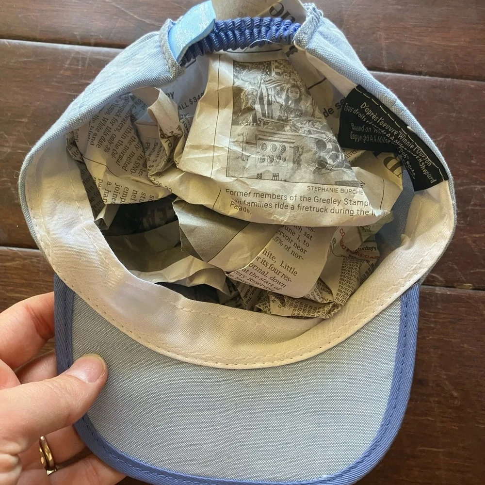 Vintage Winnie the Pooh Silly O Bear Baby Hat